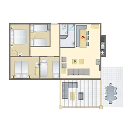 بيت للعطل In Near Veluwe Forests